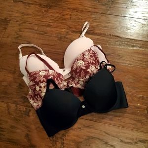 Lucky Brand lightly lined full coverage bras